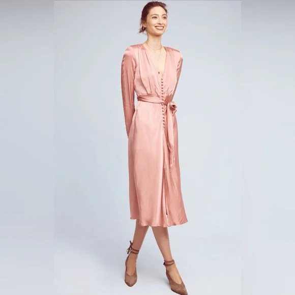 Ghost Dresses Anthropologie Ghost Rose Dawn Dress Size Small